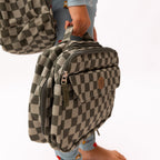 Dark Checkered Lunchbox