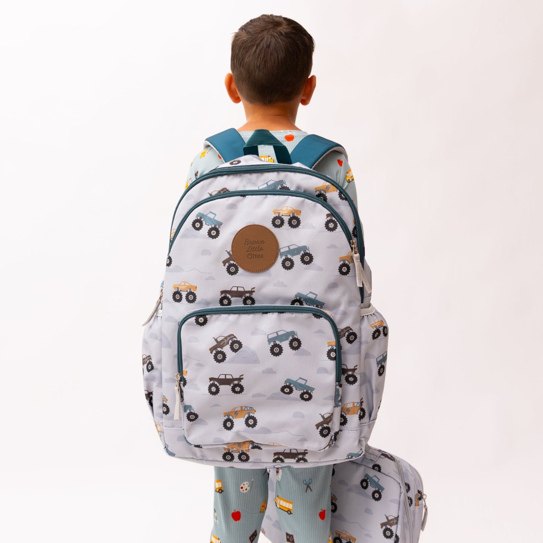 Monster Trucks Large Backpack