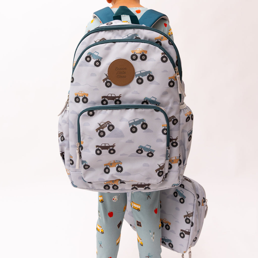 Monster Trucks Large Backpack