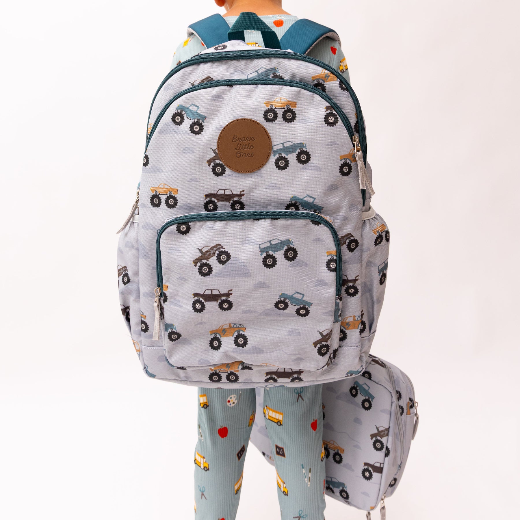 Monster Trucks Large Backpack
