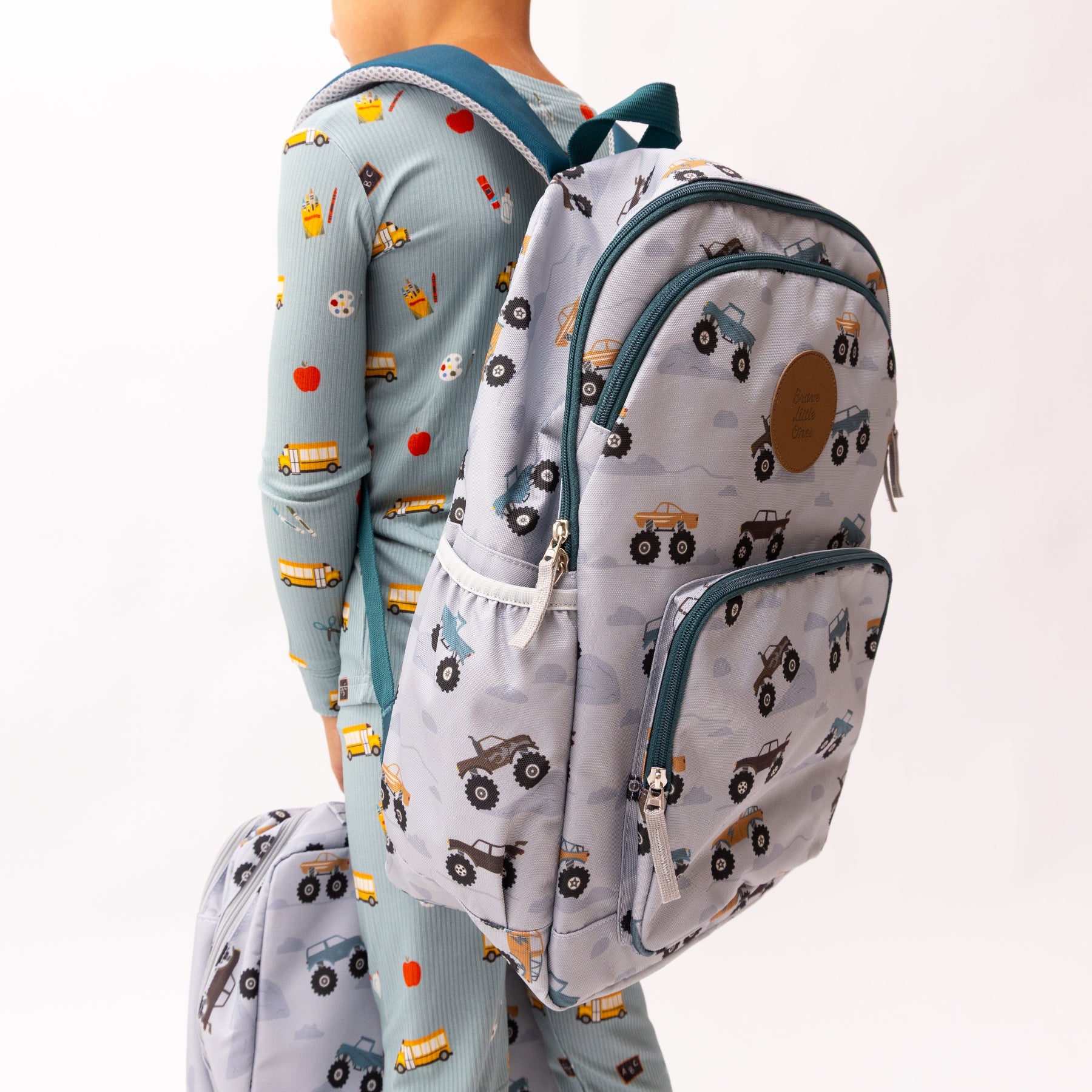 Monster Trucks Large Backpack