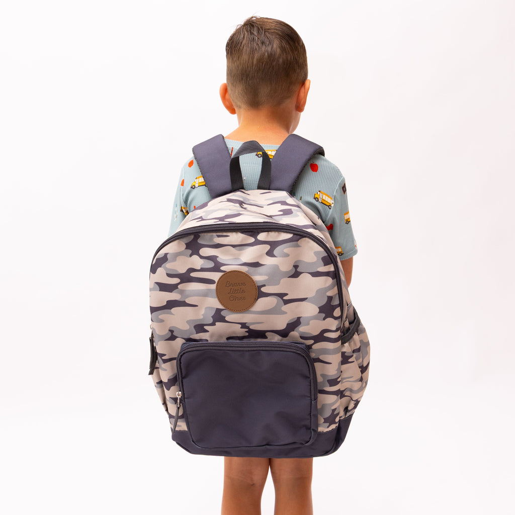 Camo Color Block Standard Backpack