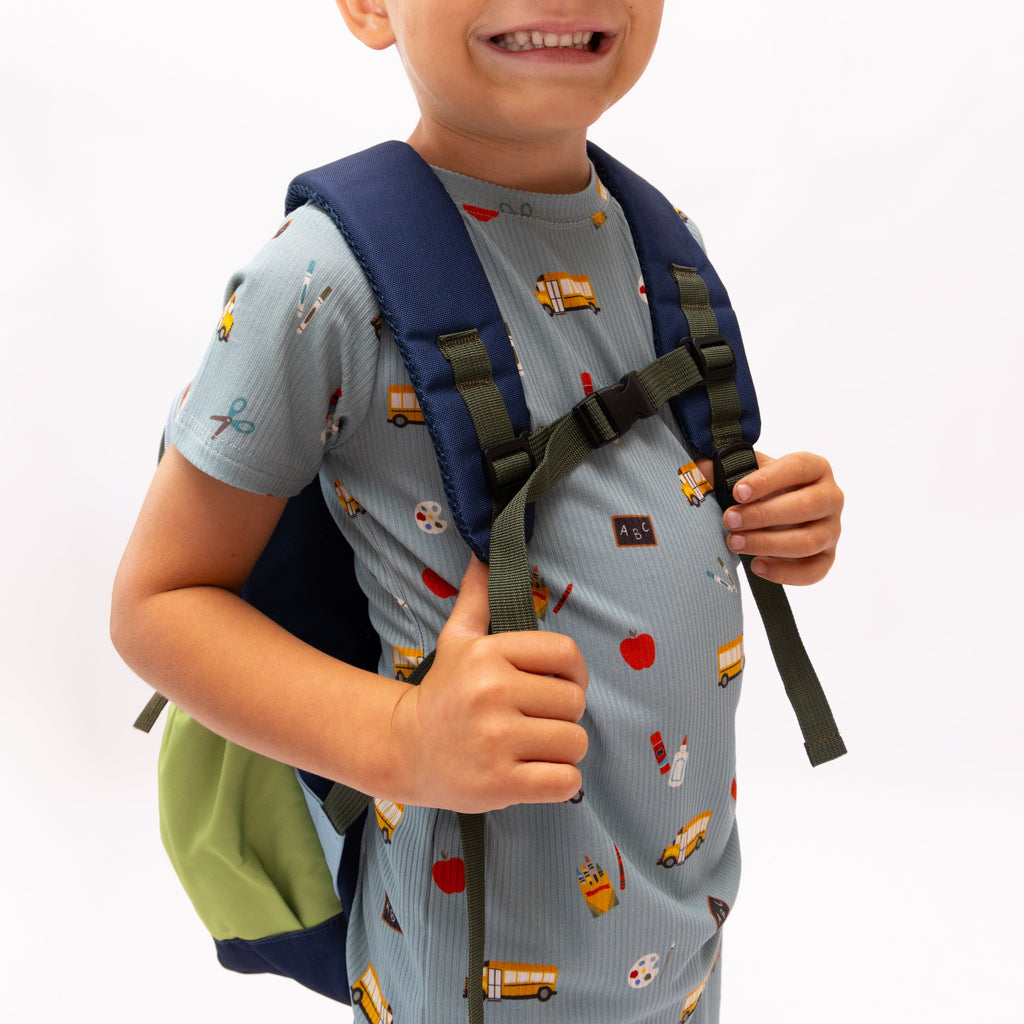 Color Block Standard Backpack