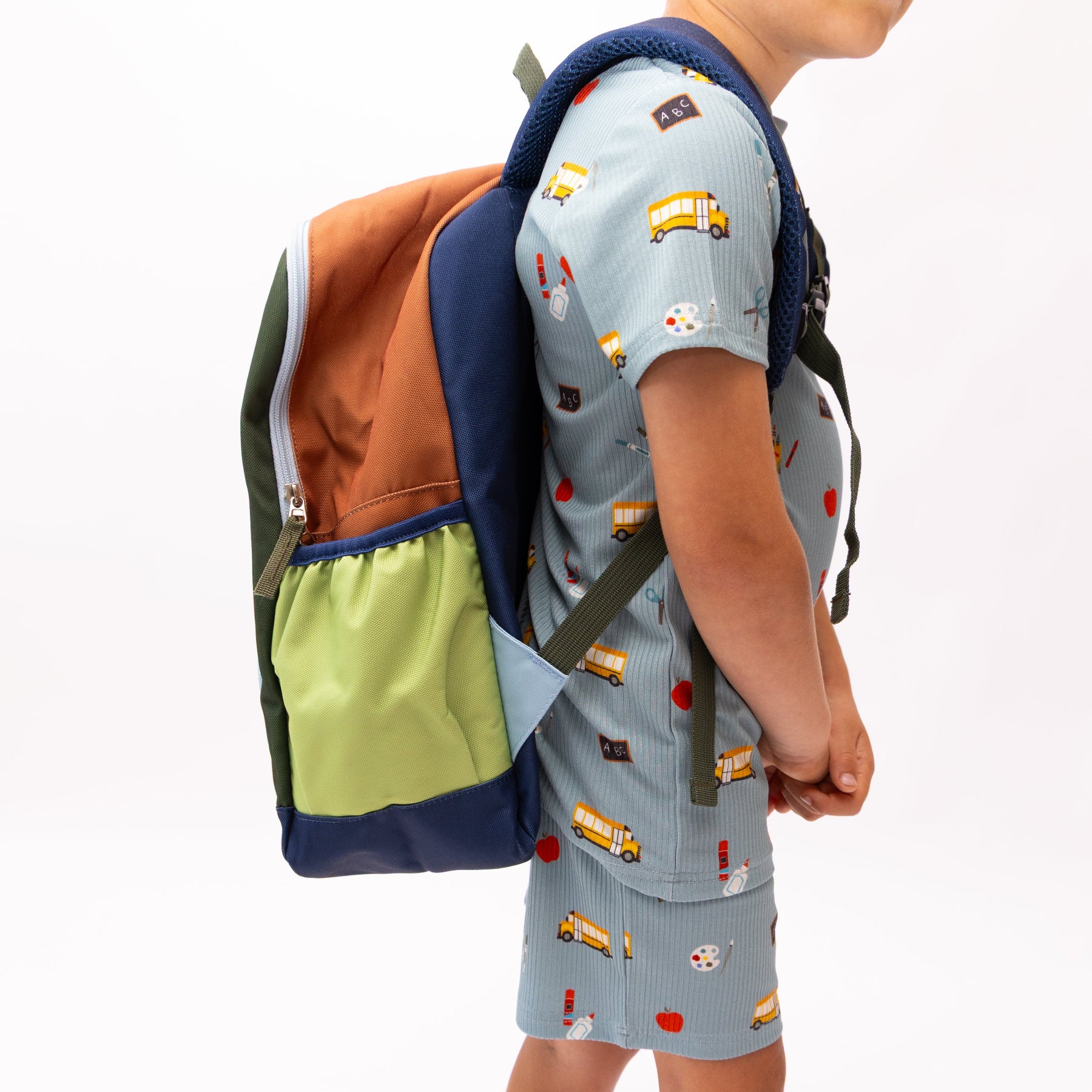 Color Block Standard Backpack