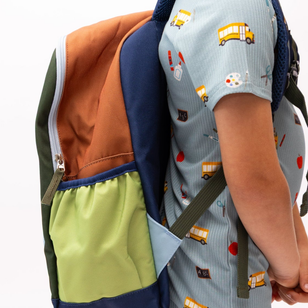 Color Block Standard Backpack
