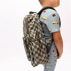 Dark Checkered Standard Backpack