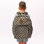 Dark Checkered Standard Backpack