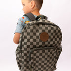 Dark Checkered Standard Backpack