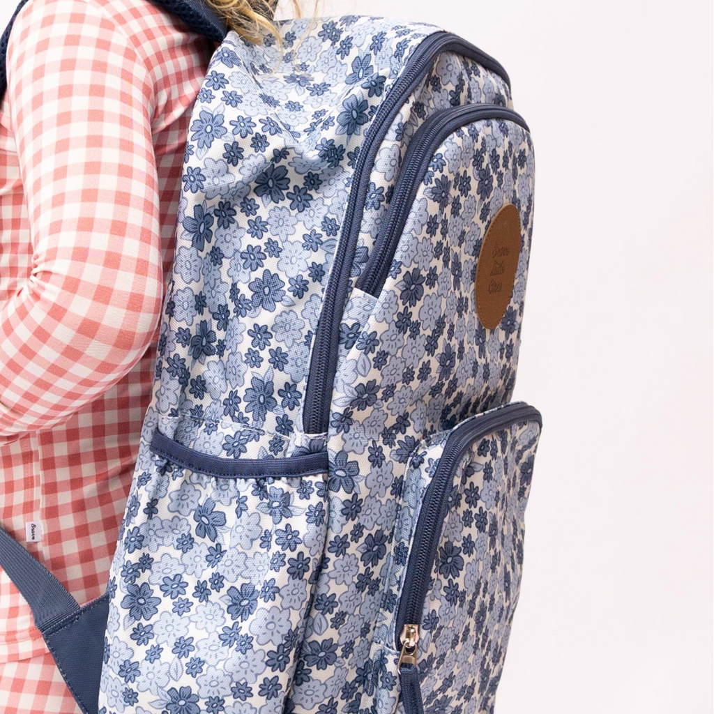 Bluebell Blossoms Large Backpack