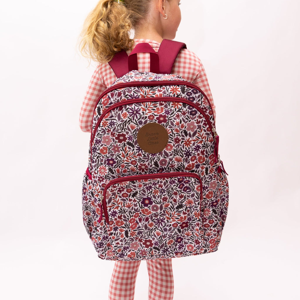 Fall Blooms Large Backpack
