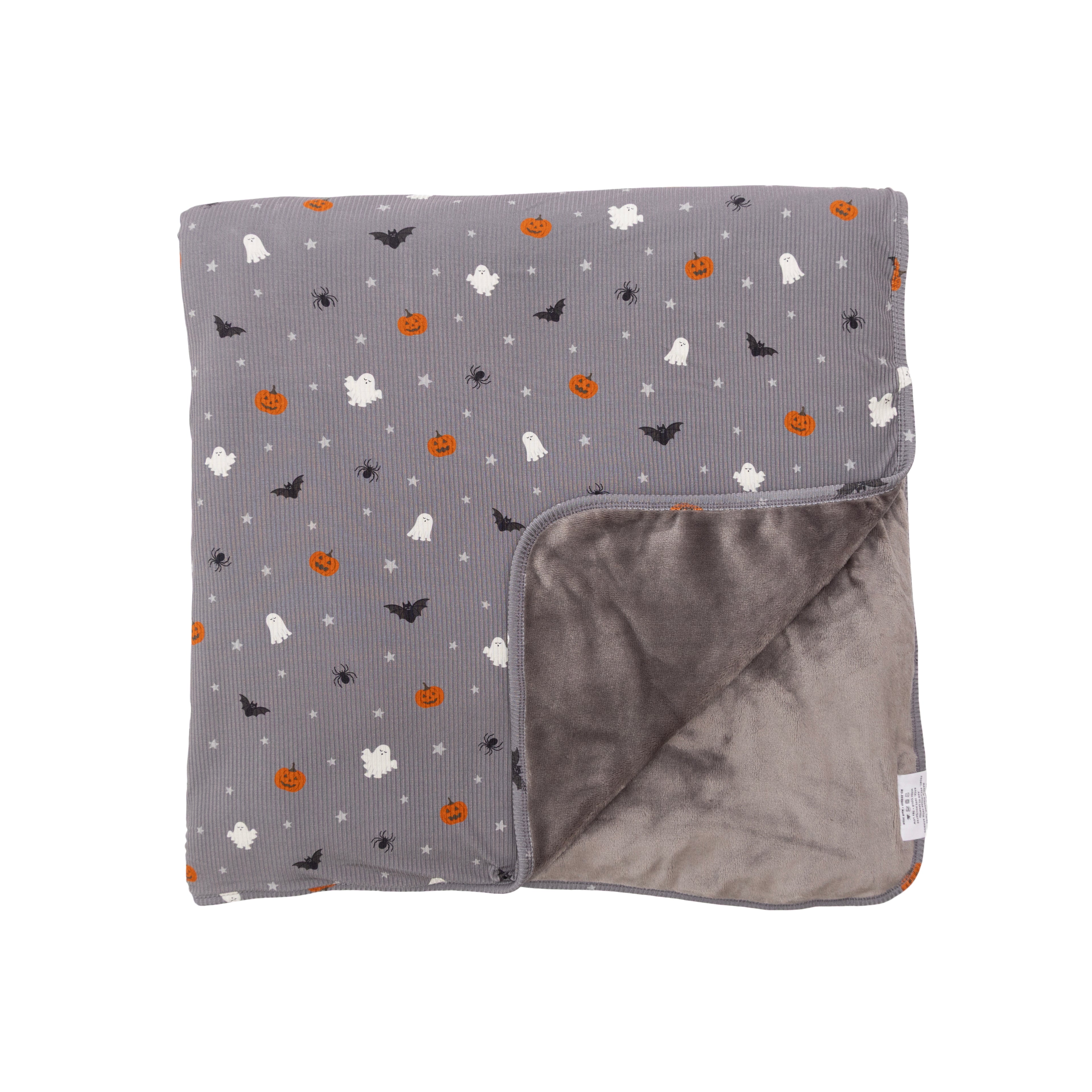 Halloween Boo Crew Small Ribbed Youth Blanket