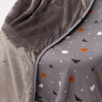Halloween Boo Crew Small Ribbed Youth Blanket