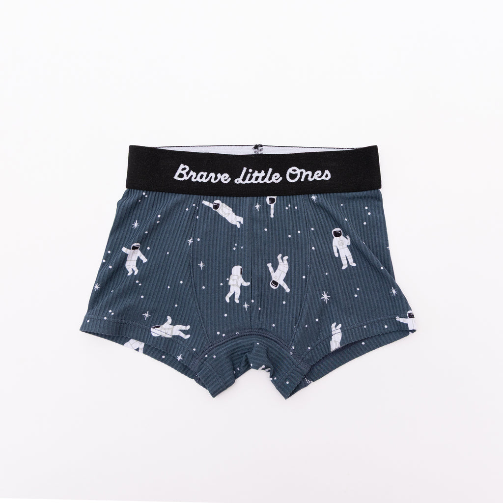 Astronauts, Gone Fishing and Trains Small Ribbed Boxer Brief 3 pack