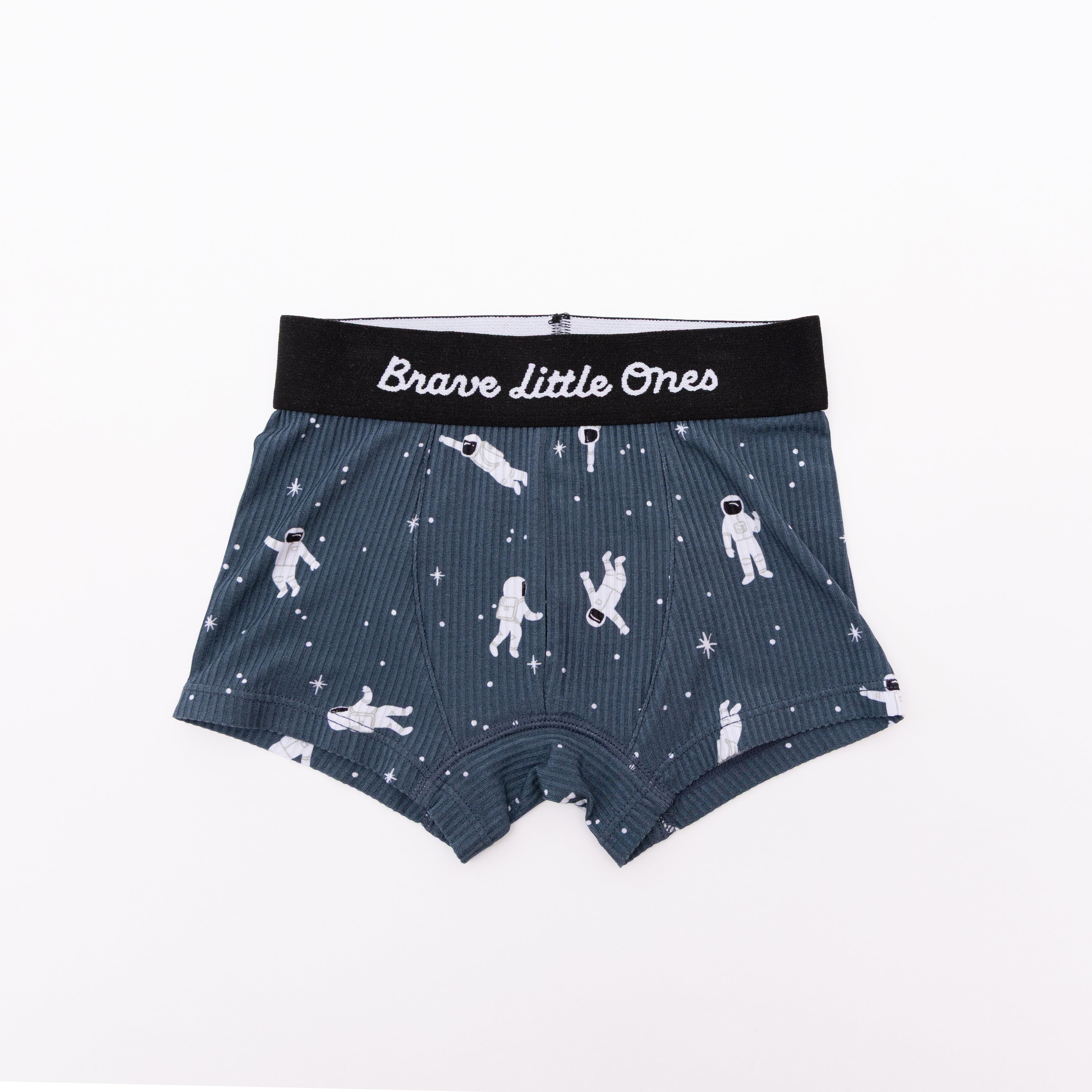 Astronauts, Gone Fishing and Trains Small Ribbed Boxer Brief 3 pack