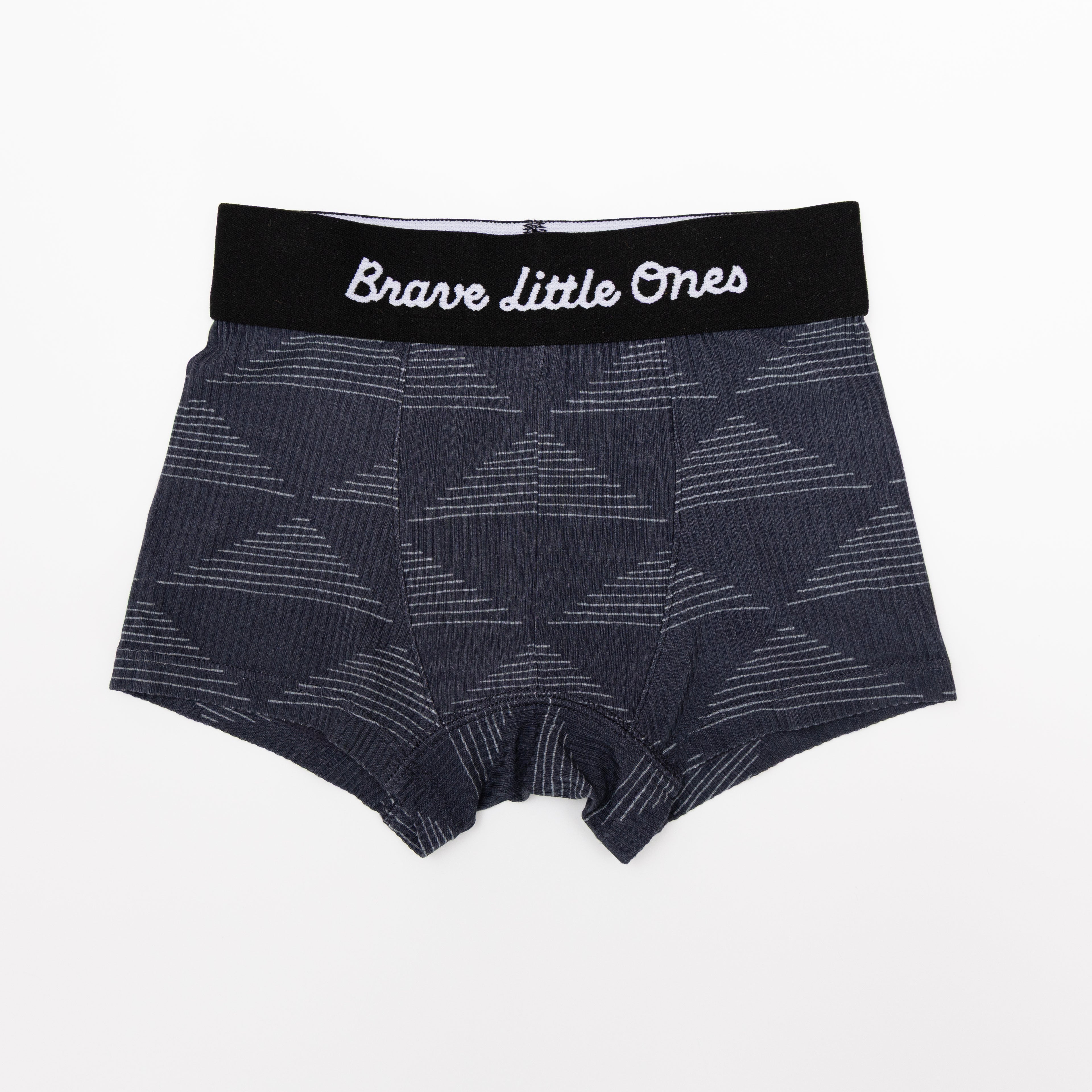 Checkered Lightning Bolt, Triangles and Astronauts Small Ribbed Boxer Brief 3 pack