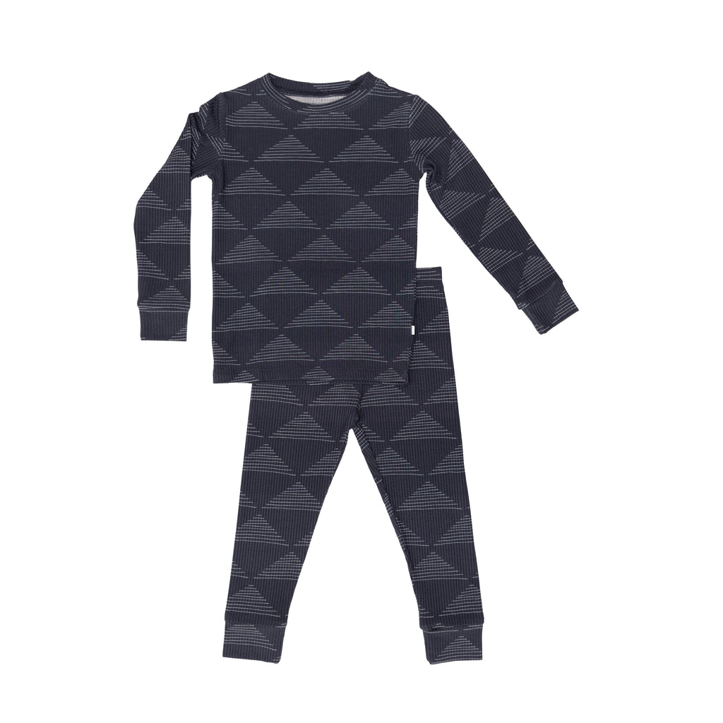 Triangles Small Ribbed Two-Piece Set