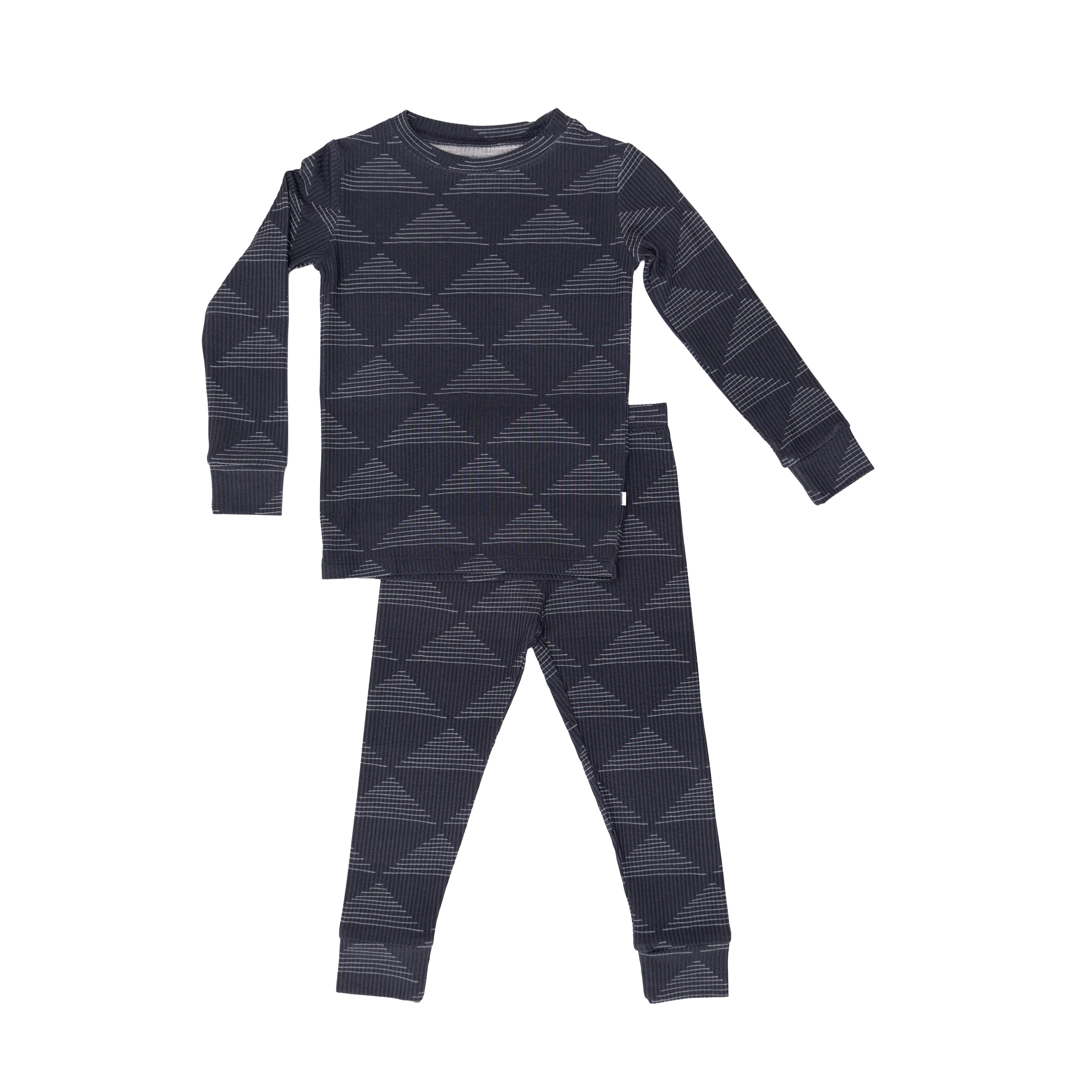 Triangles Small Ribbed Two-Piece Set