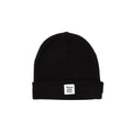 Jet Black Knit Beanie