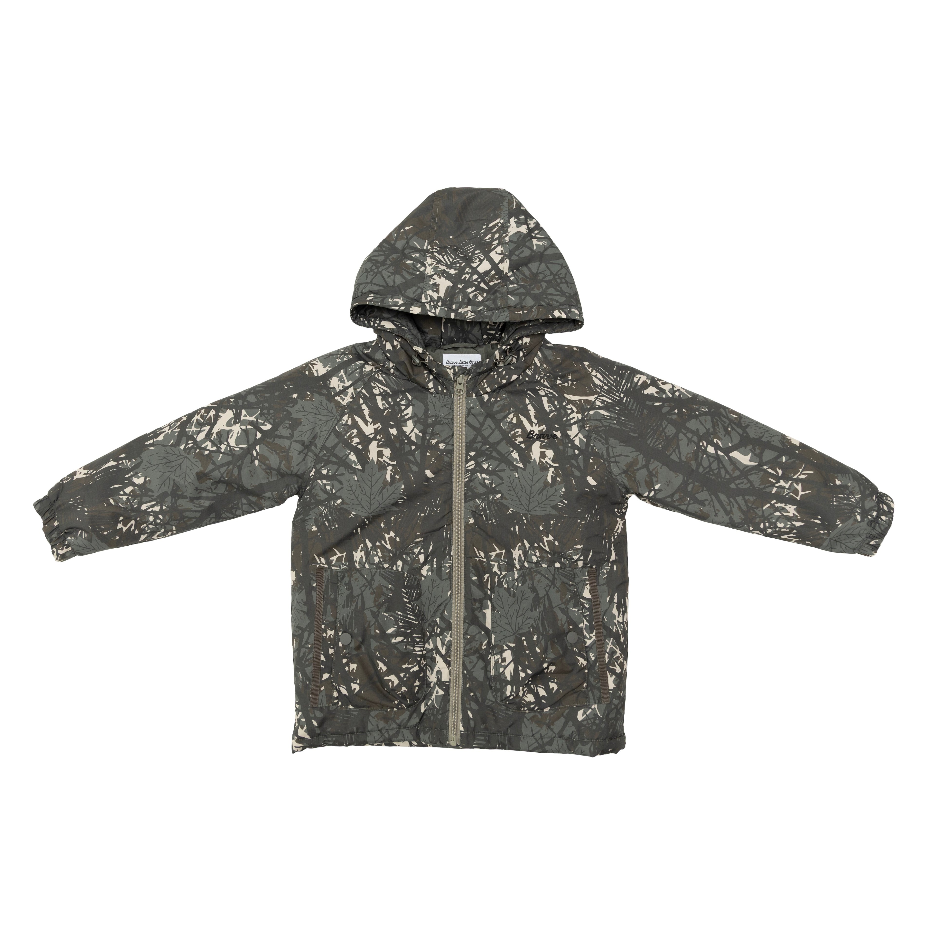 Woodland Camo Puffer Jacket
