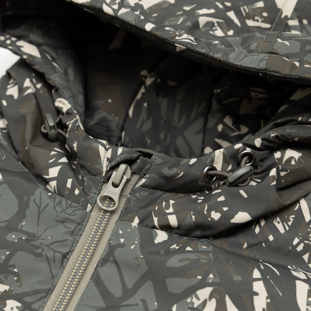 Woodland Camo Puffer Jacket