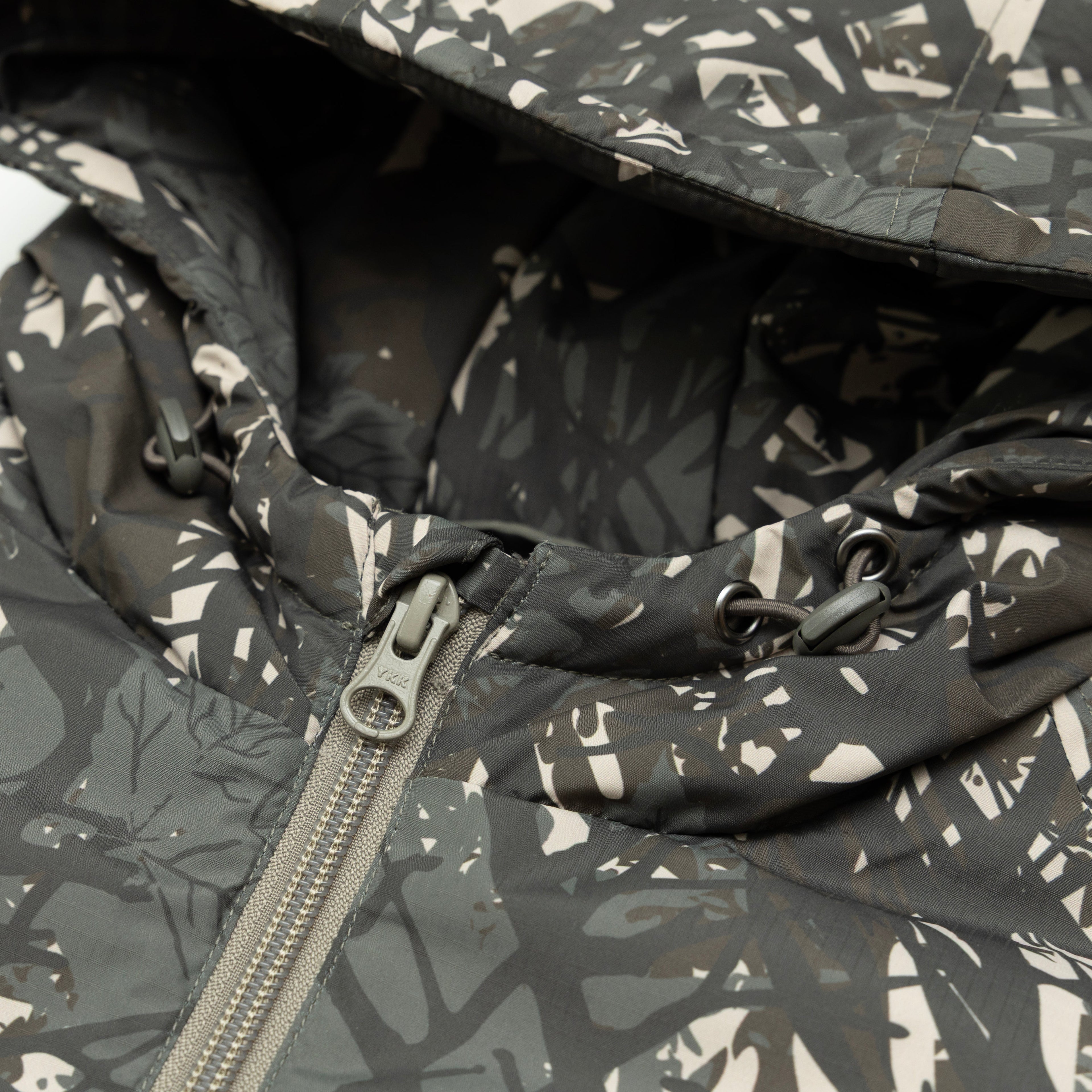 Woodland Camo Puffer Jacket