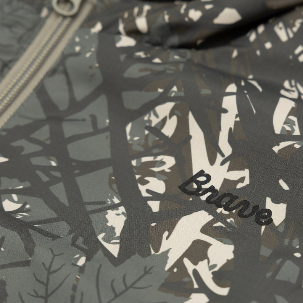 Woodland Camo Puffer Jacket