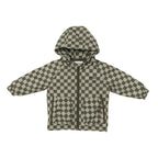 Checkered Puffer Jacket