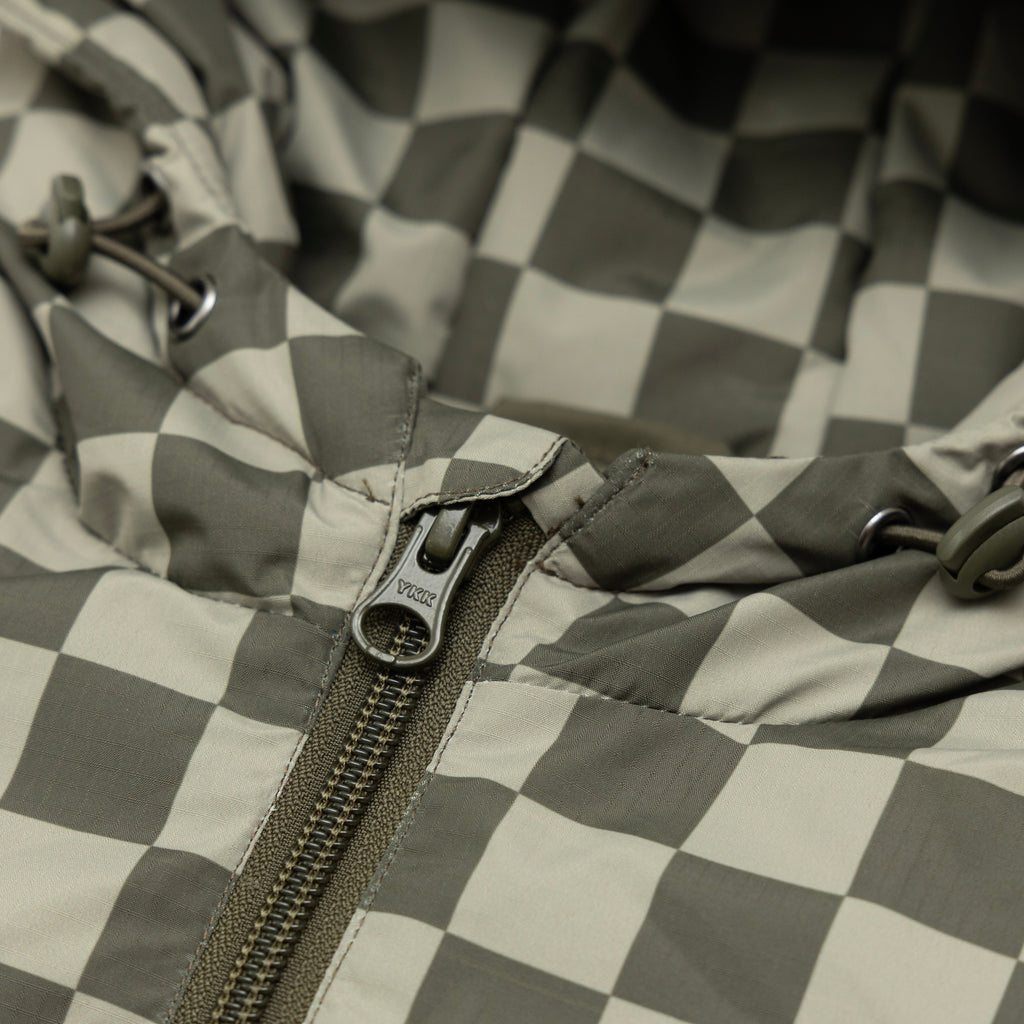 Checkered Puffer Jacket