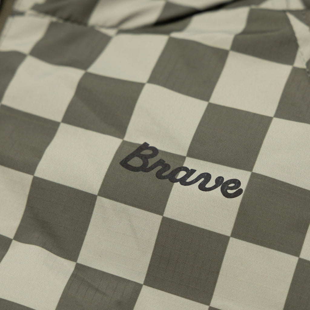 Checkered Puffer Jacket