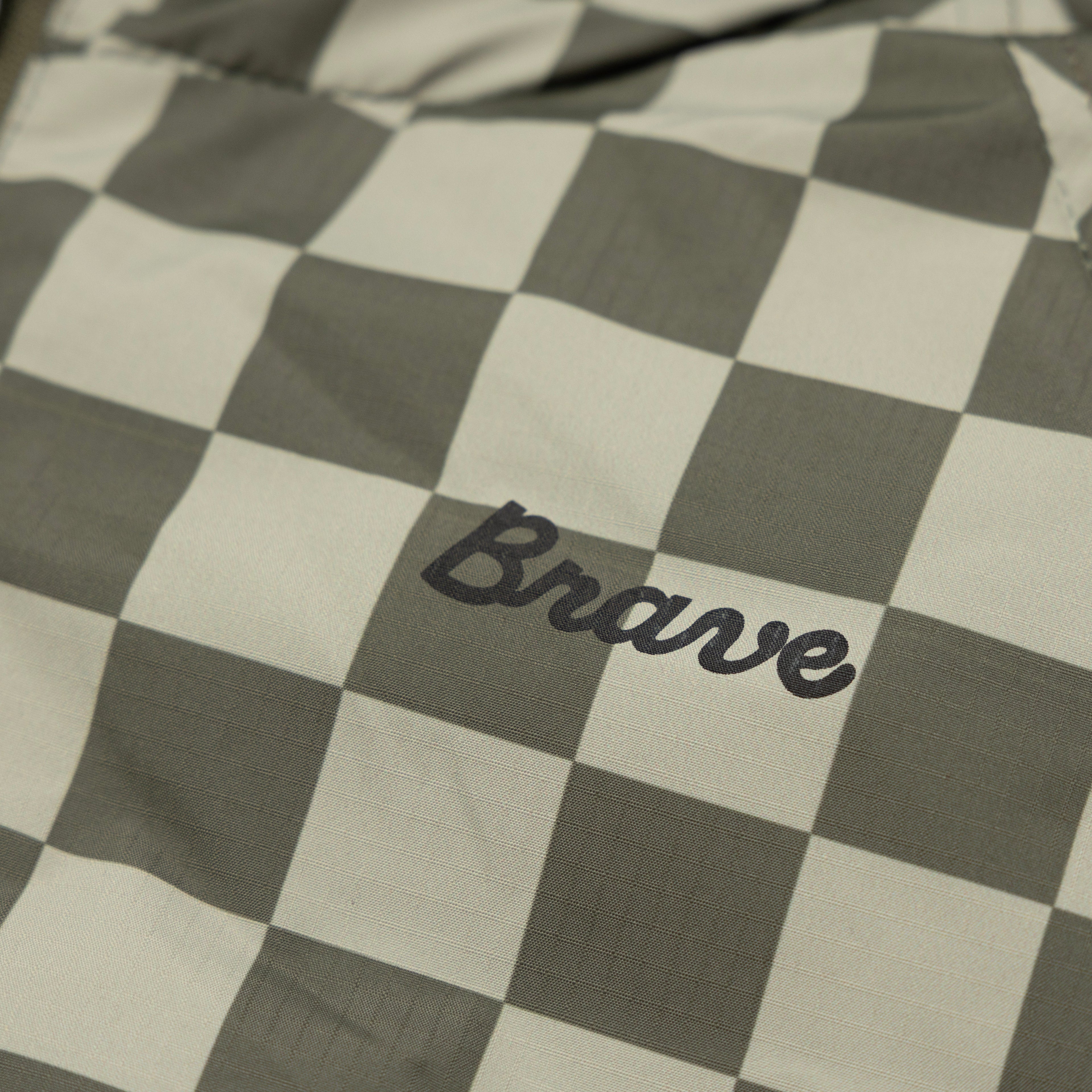 Checkered Puffer Jacket