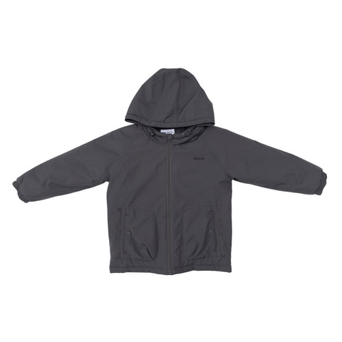 Midnight Charcoal Puffer Jacket