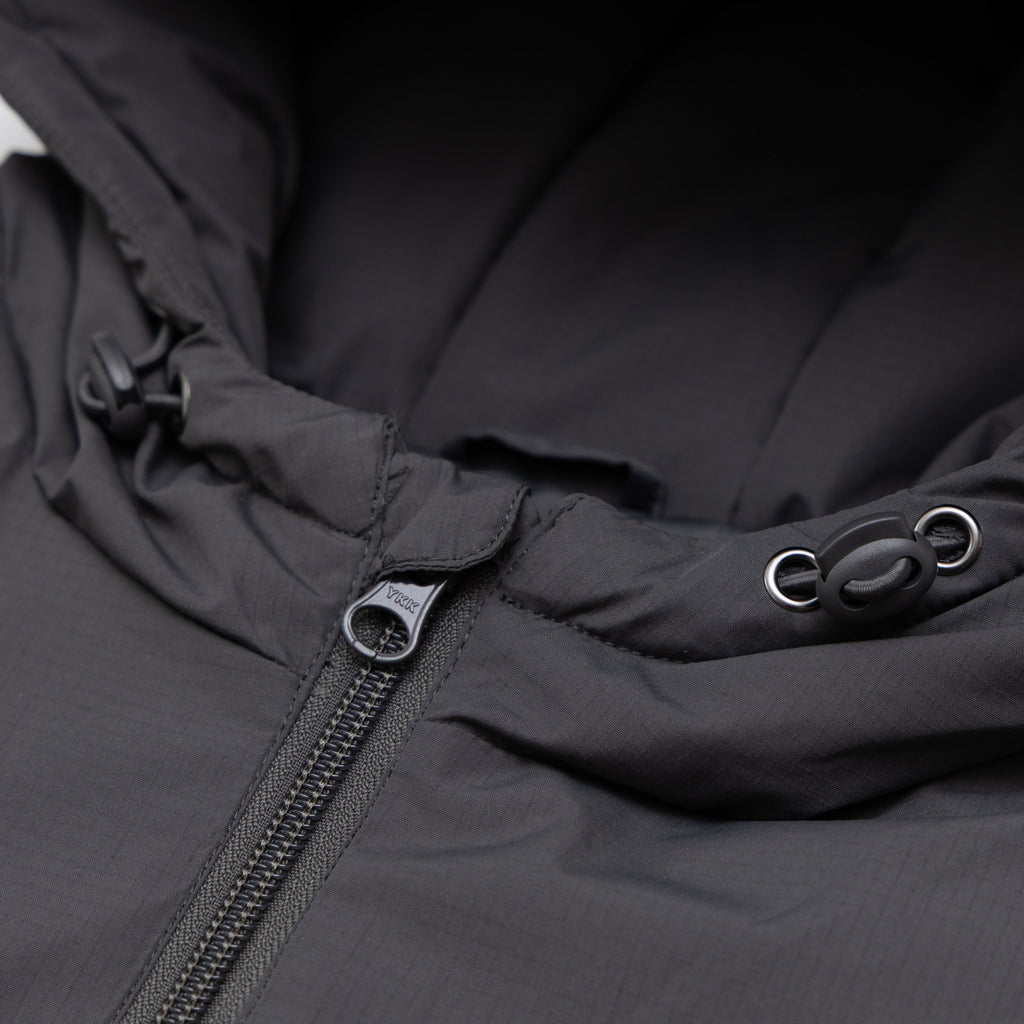 Midnight Charcoal Puffer Jacket