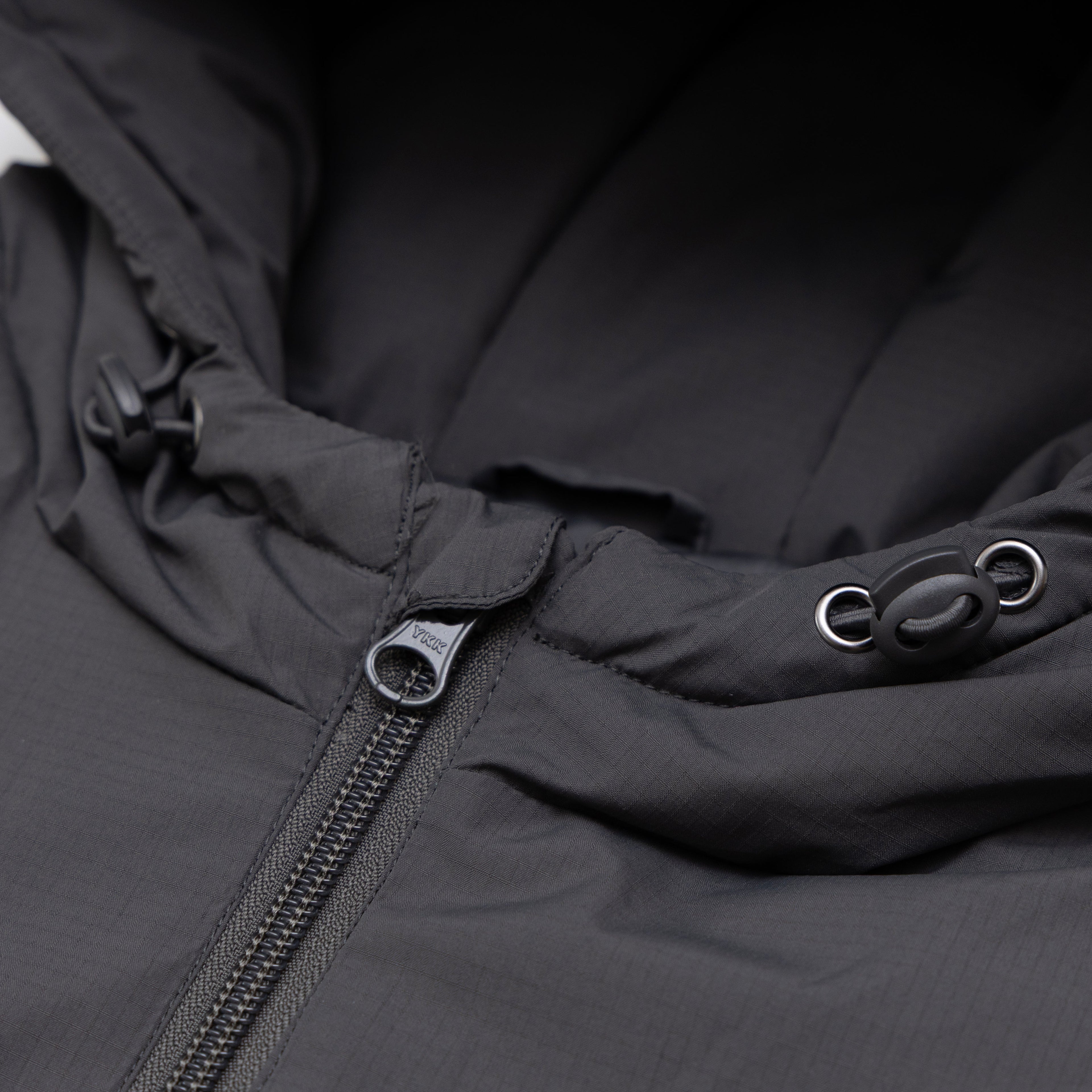 Midnight Charcoal Puffer Jacket