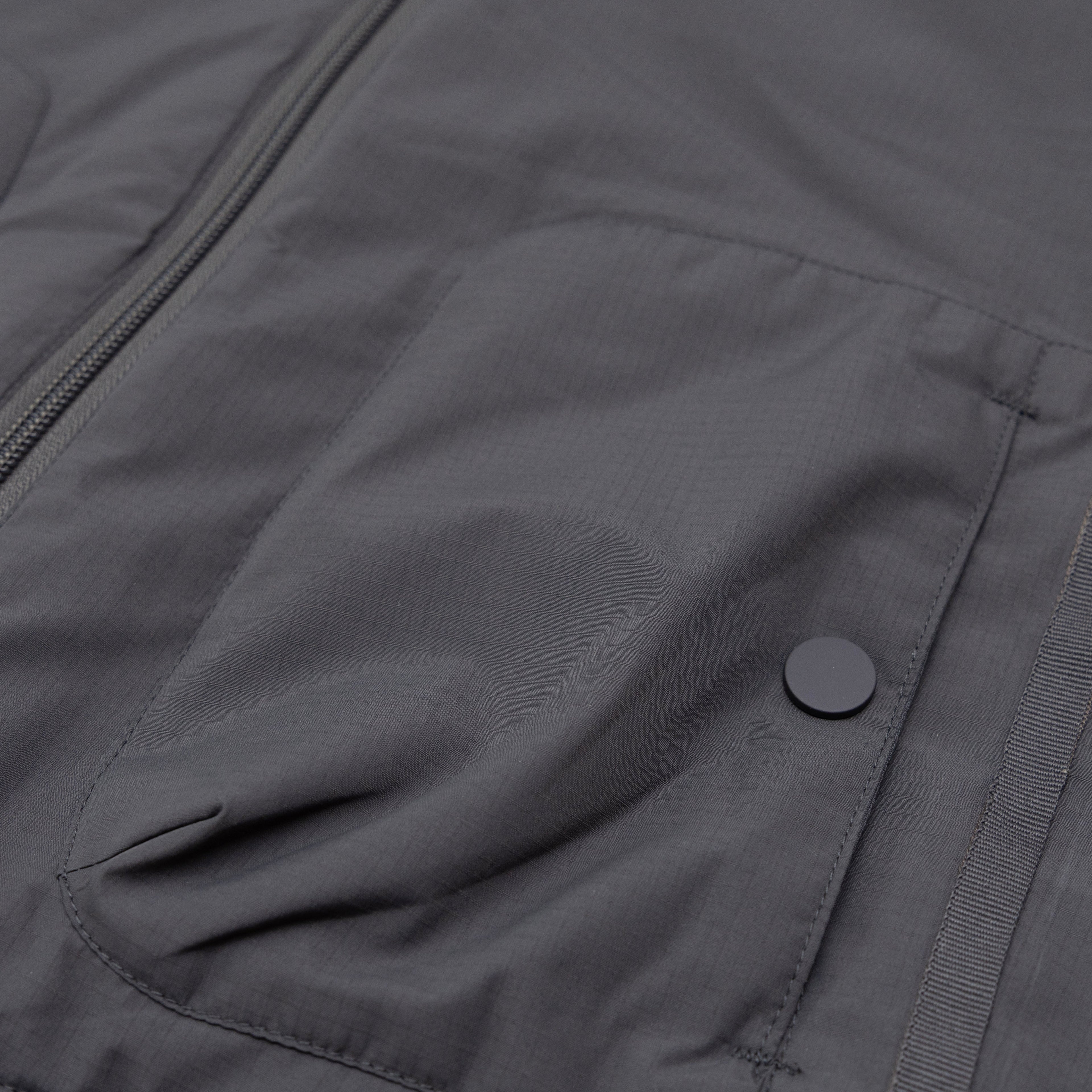 Midnight Charcoal Puffer Jacket