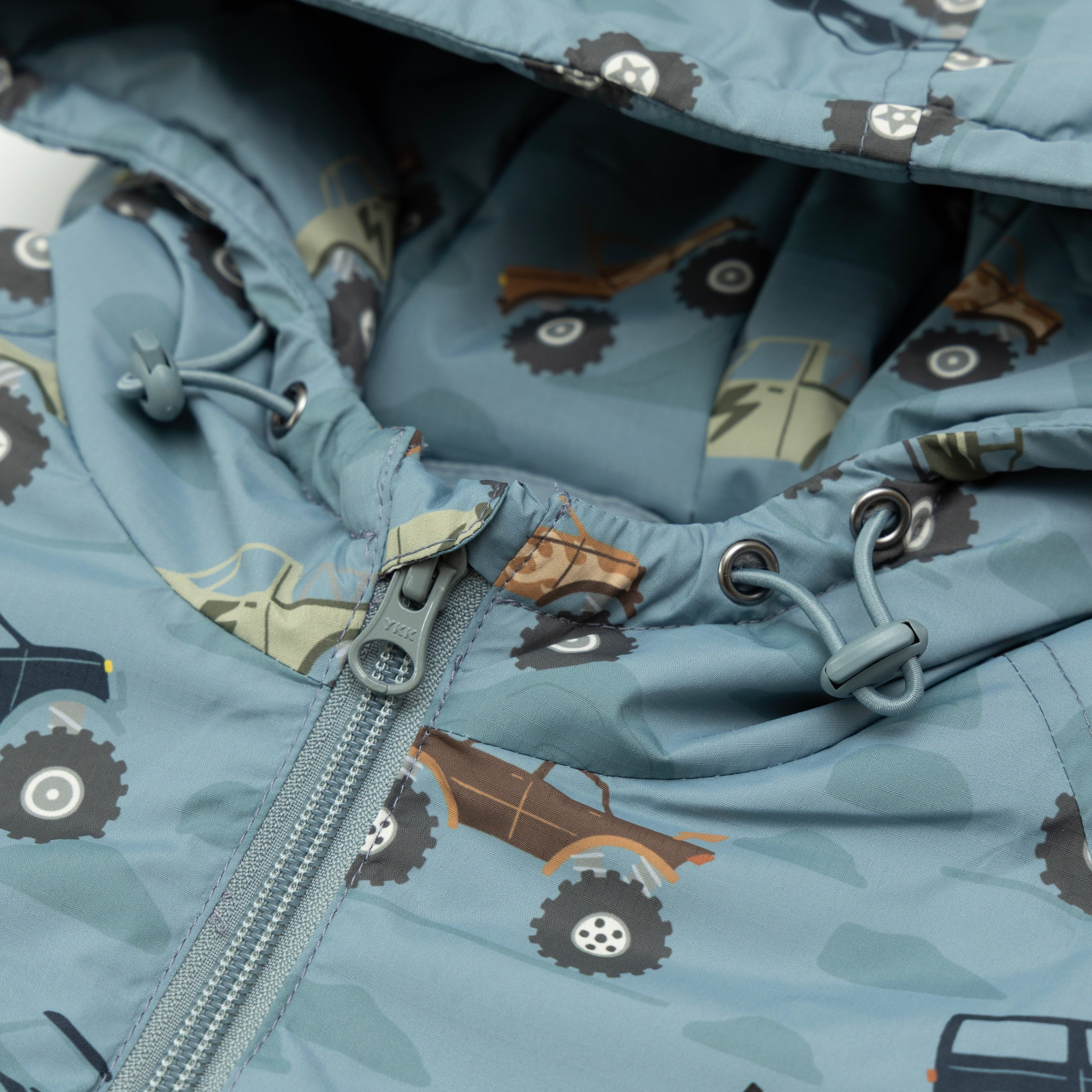 Monster Trucks Puffer Jacket