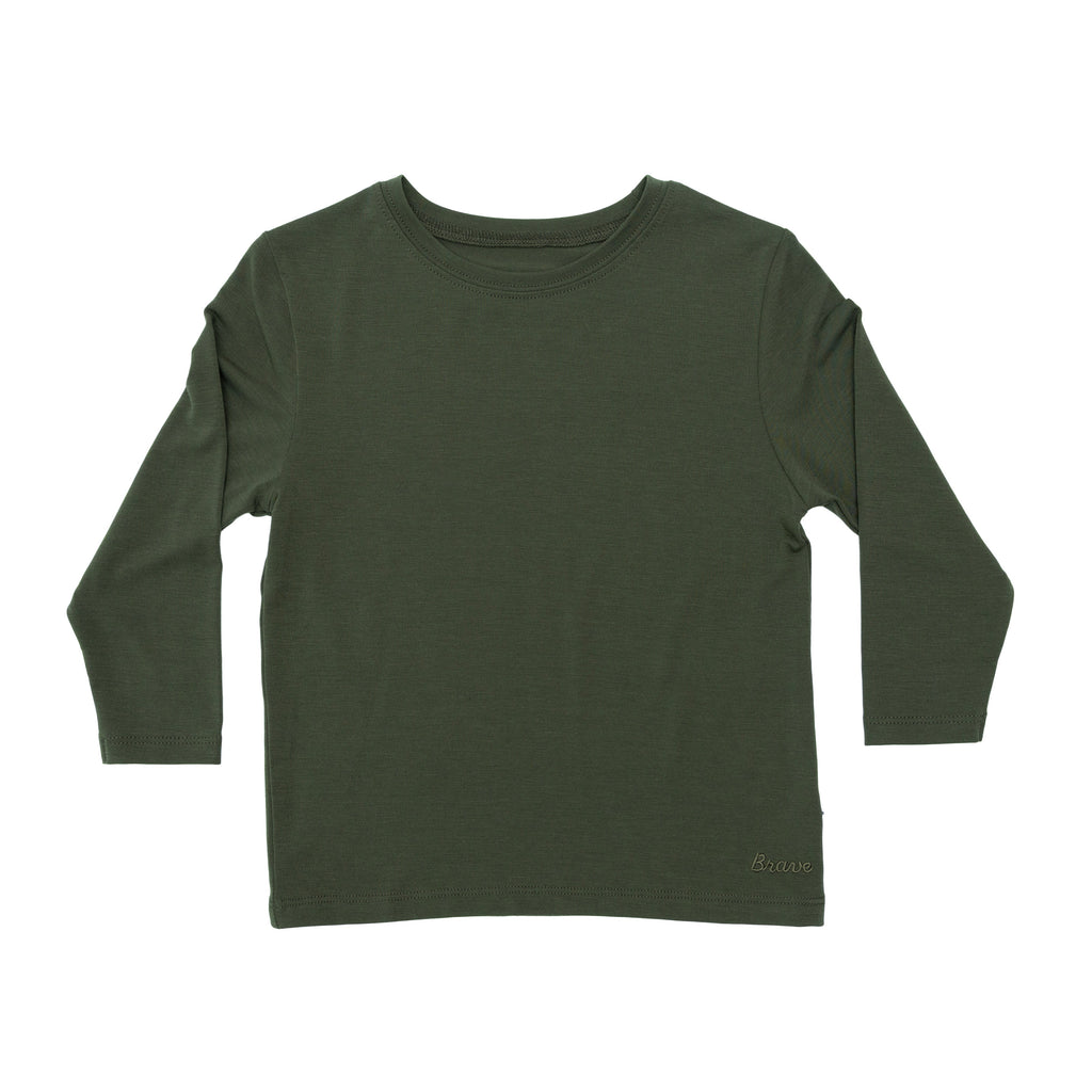 Olive Long Sleeve Shirt