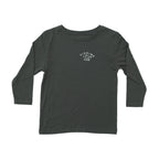 Fishing Club Midnight Charcoal Long Sleeve Shirt