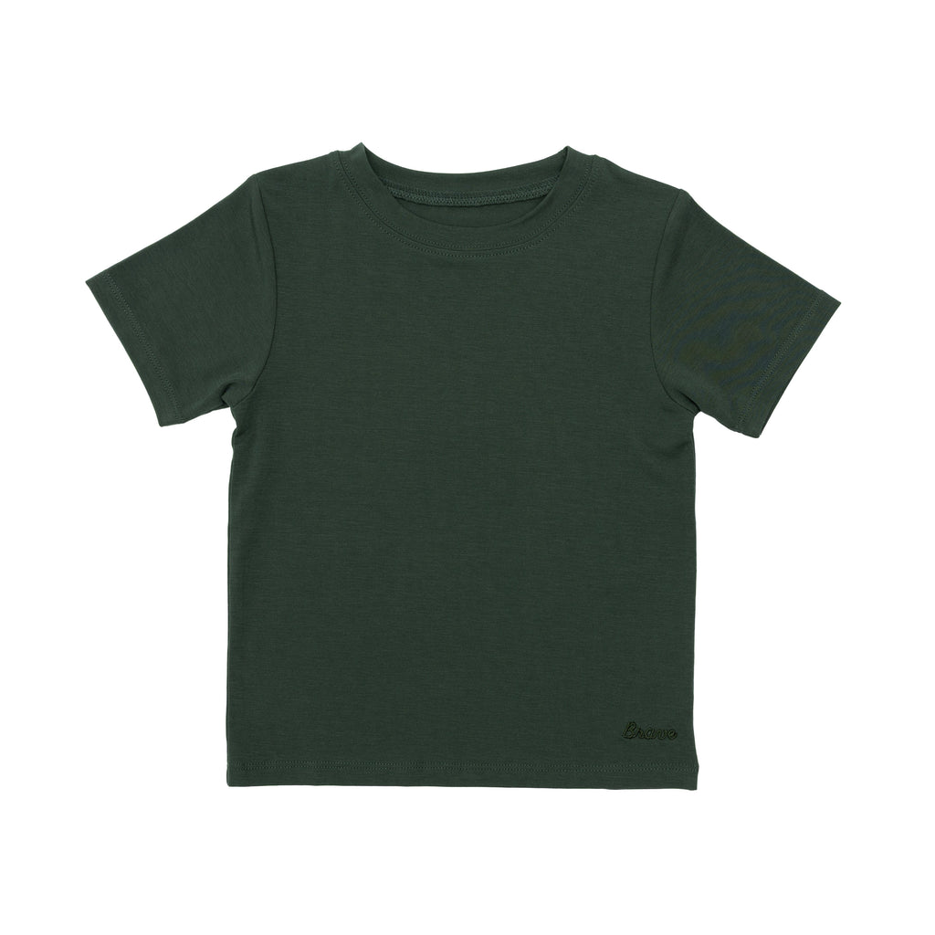 Dark Forest Green Solid Shirt