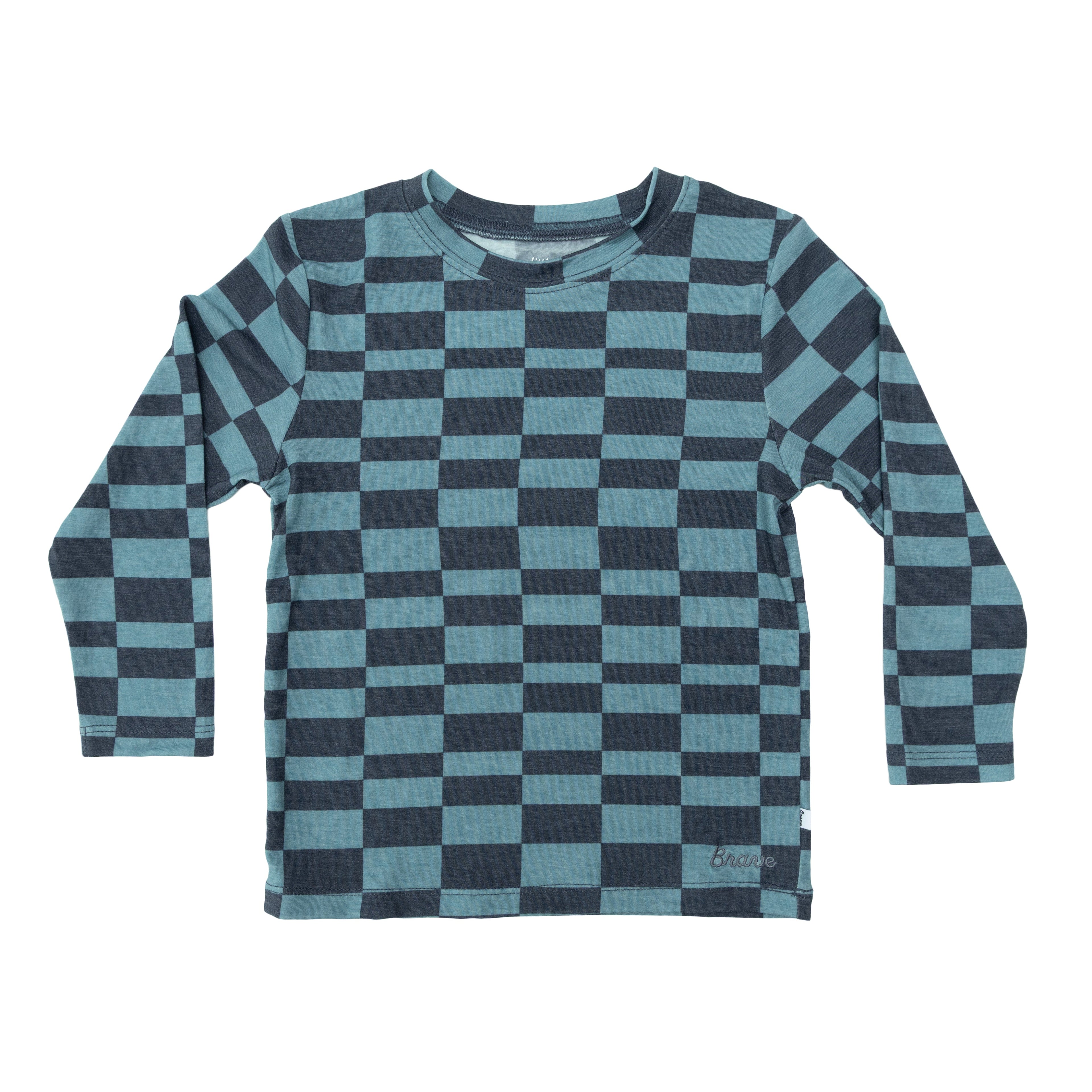 Checkered Block Long Sleeve Shirt