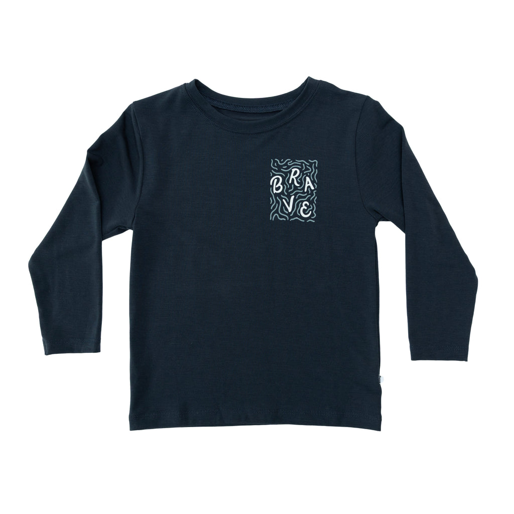 Brave Squiggles Long Sleeve Shirt