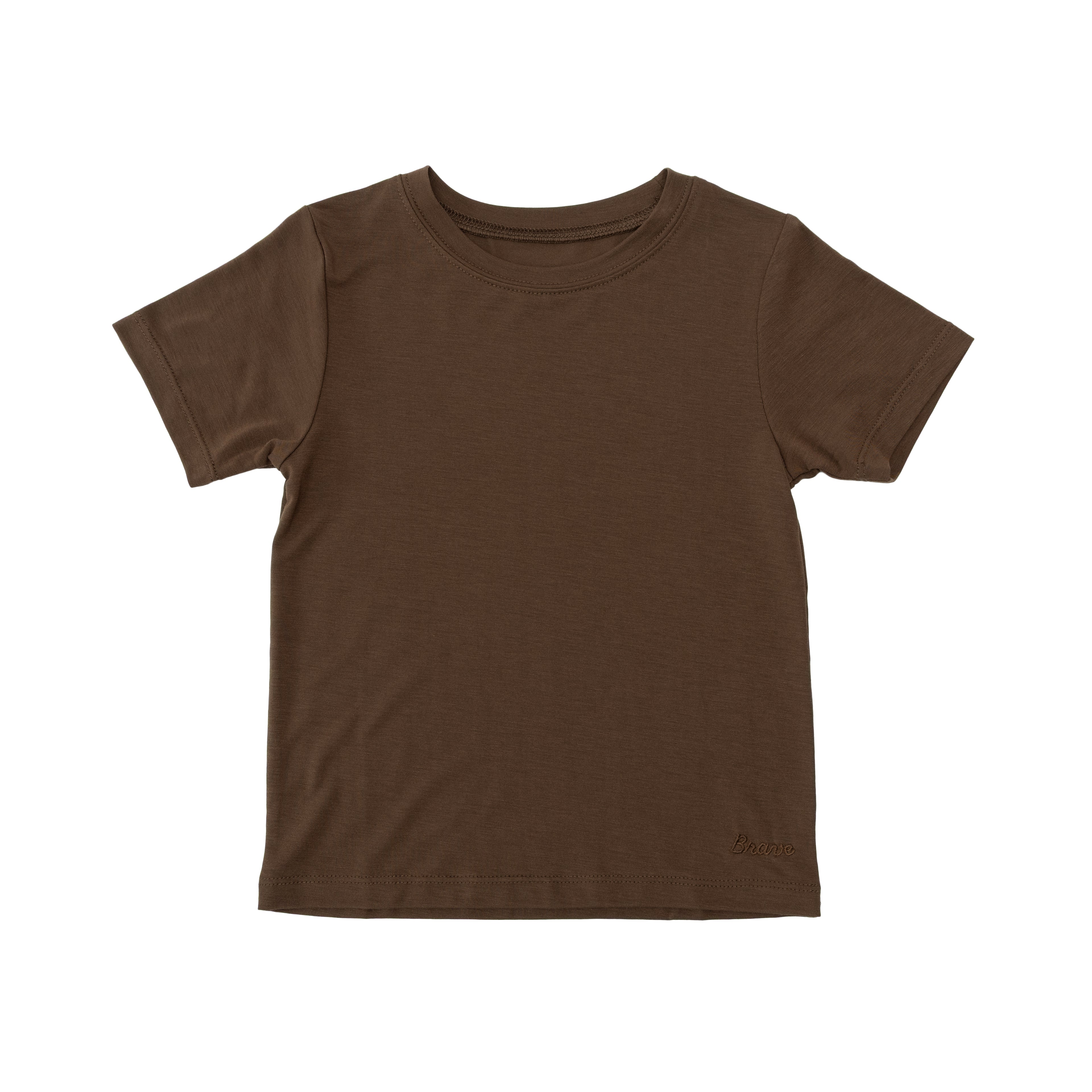 Dark Brown Solid Shirt
