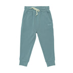 Slate Blue Construction Bamboo French Terry Pullover & Jogger Set