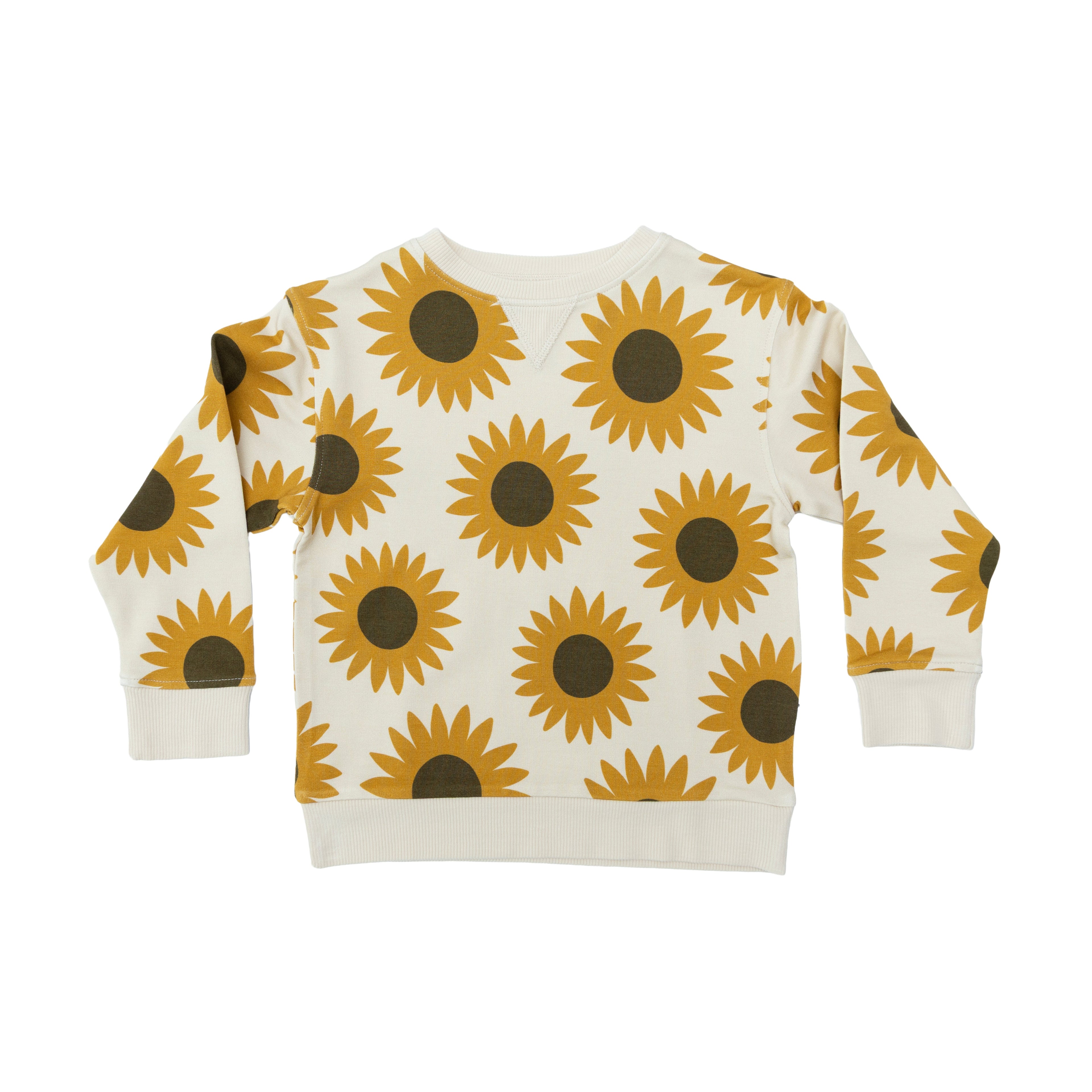 Sunflowers Bamboo French Terry Pullover
