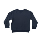 Dark Navy with Brave Embroidered Bamboo French Terry Pullover