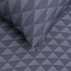 Triangles Twin Sheet With Pillow Case