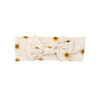Sunflowers Small Ribbed Bow