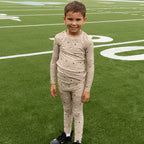Football Small Ribbed Two-Piece Set