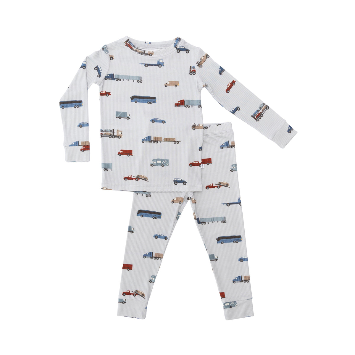Road Vehicles Small Ribbed Two-Piece Set