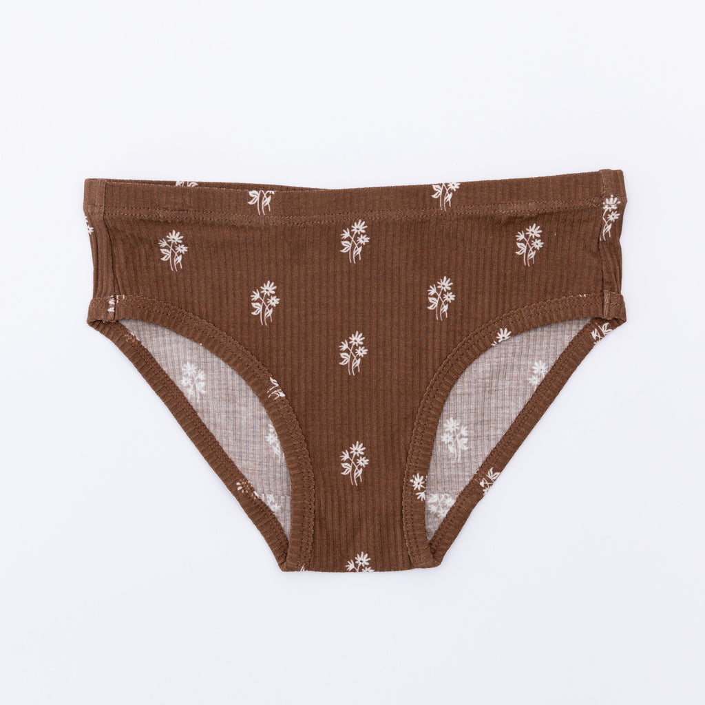 Autumn Stems, Morning Meadow and Whimsical Floral Underwear 3 pack
