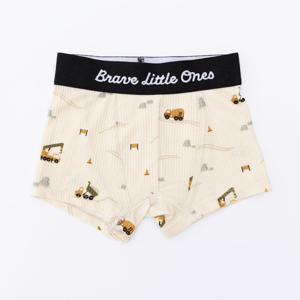 Road Vehicles, Dark Steel Blue and Construction Boxer Brief 3 pack